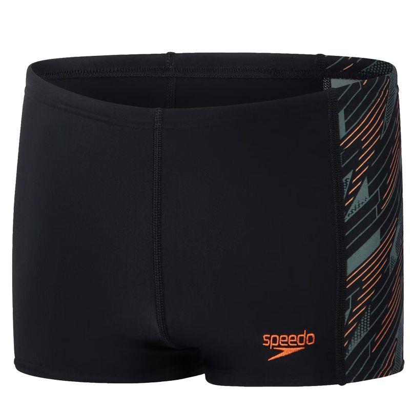 Bañador de niño SPEEDO HYPERBOOM negro, gris y naranja 8-00379417356