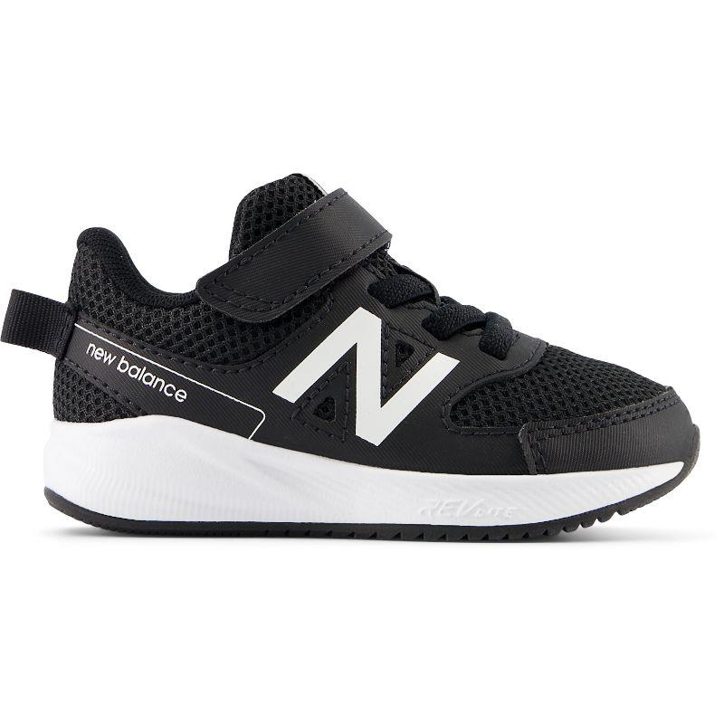 Zapatillas running de niño NEW BALANCE 570 V3 negra y blanca IT570BW3