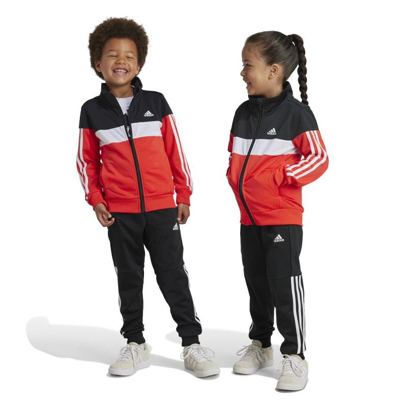 Chándal para niño ADIDAS TIBERIO rojo y negro IY1806