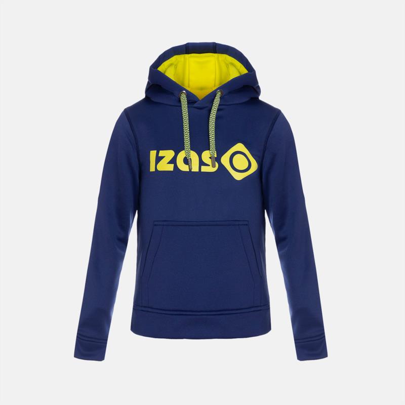 Sudadera con capucha IZAS DUERO azul marino y amarillo