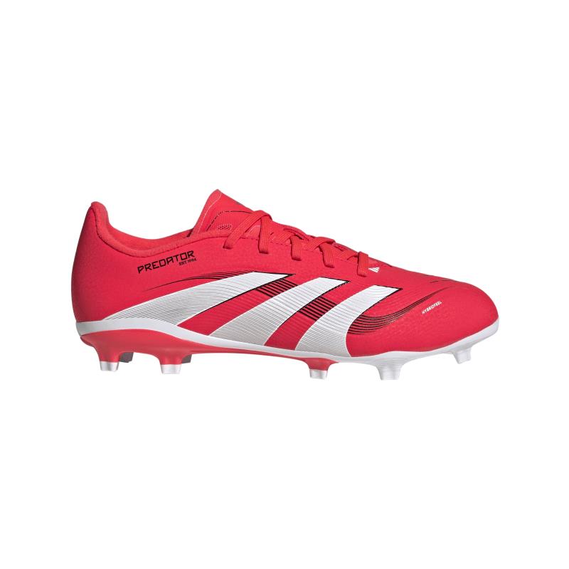 Botas de fútbol multitaco para niño ADIDAS PREDATOR LEAGUE FG J roja ID3750