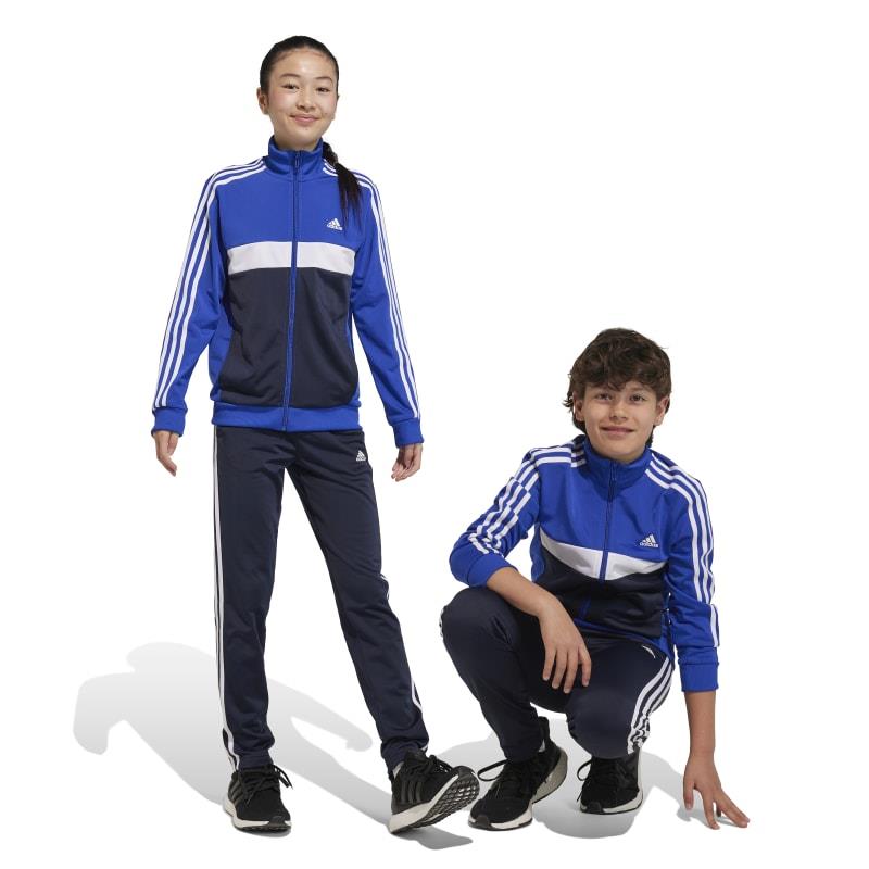 Chándal para niño-a ADIDAS 3S TIBERIO azul royal y azul marino IB4108