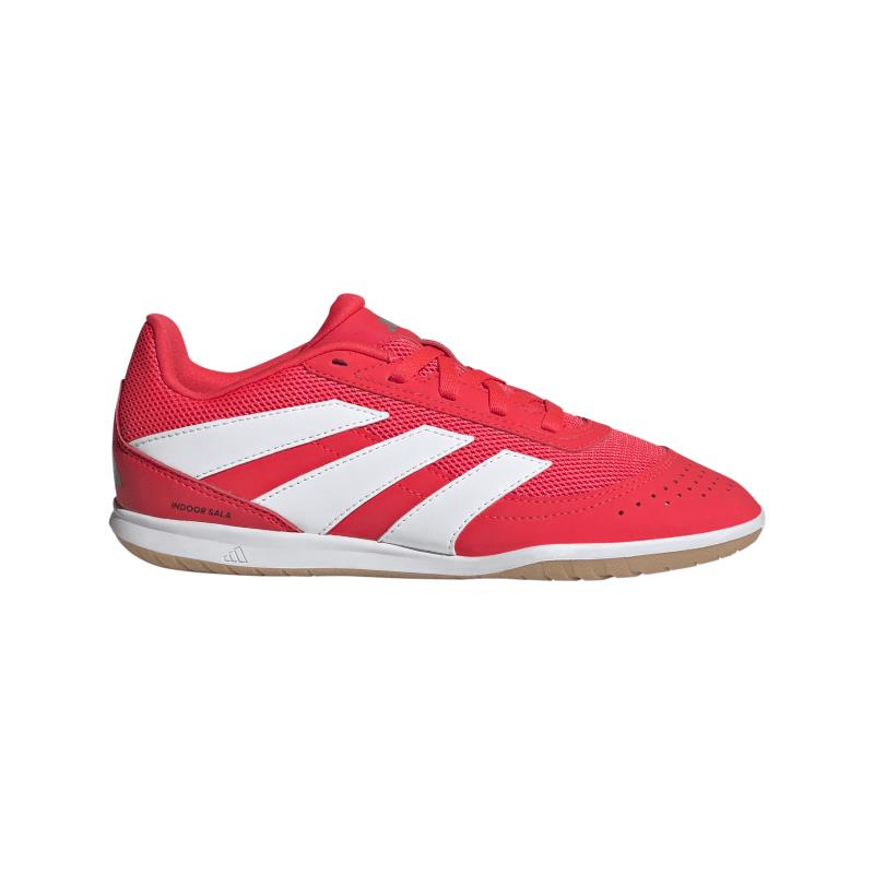 Zapatillas fútbol sala para niño ADIDAS PREDATOR CLUB IN J roja JR3126