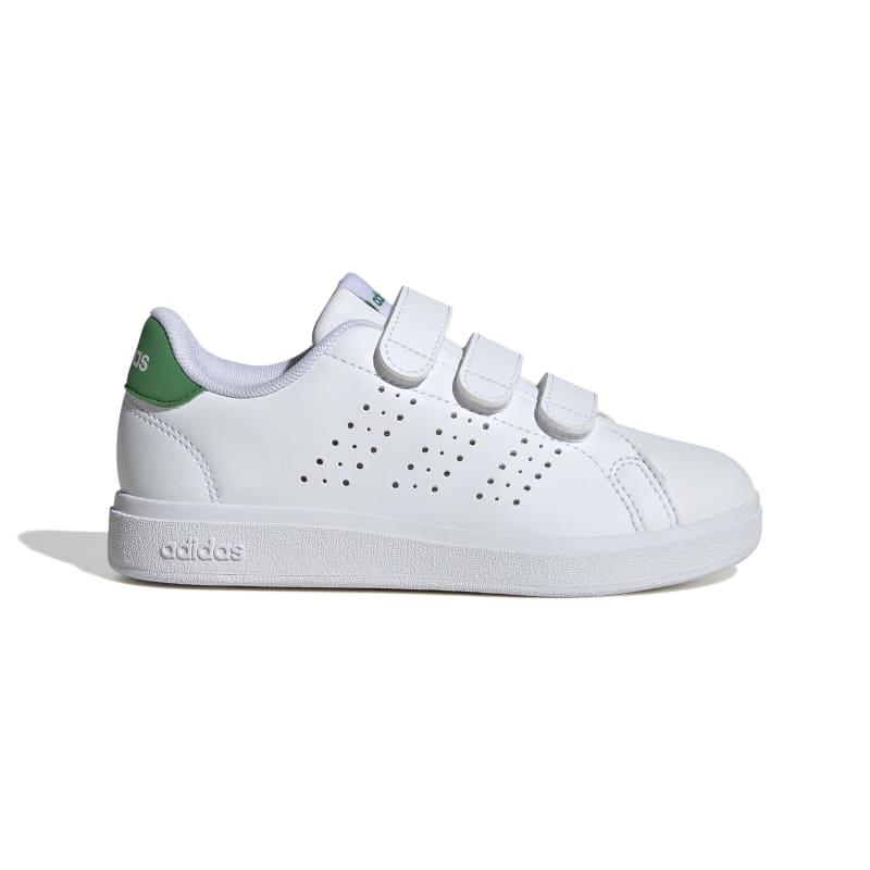 Zapatillas de niño ADIDAS ADVANTAGE BASE 2.0 blanca y verde IE9019